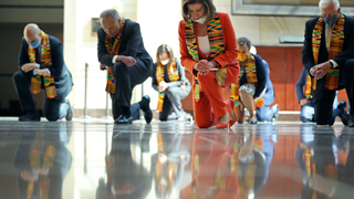 Nancy Pelosi and 'Nem Just Introduced Sweeping Police Reform Bill While Wearing Kente Cloth